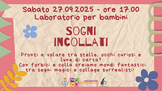 SOGNI INCOLLATI - Laboratorio per bambini