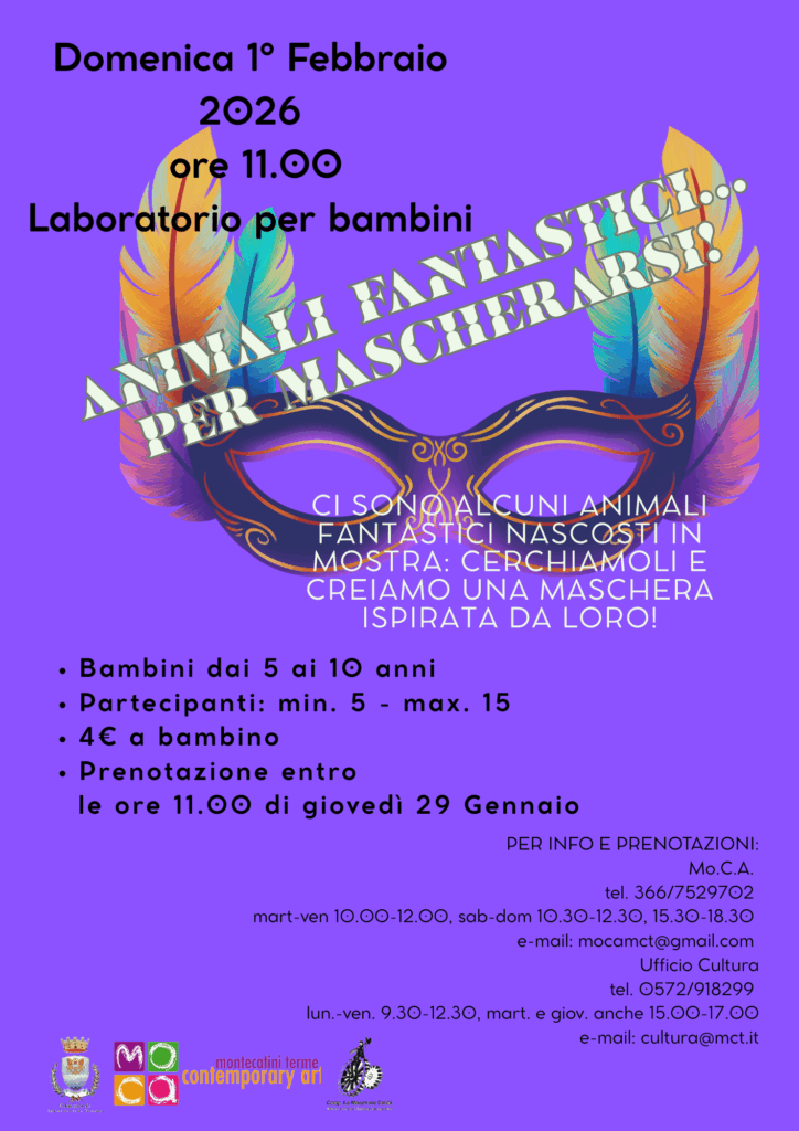 Animali fantastici..per mascherarsi! Locandina