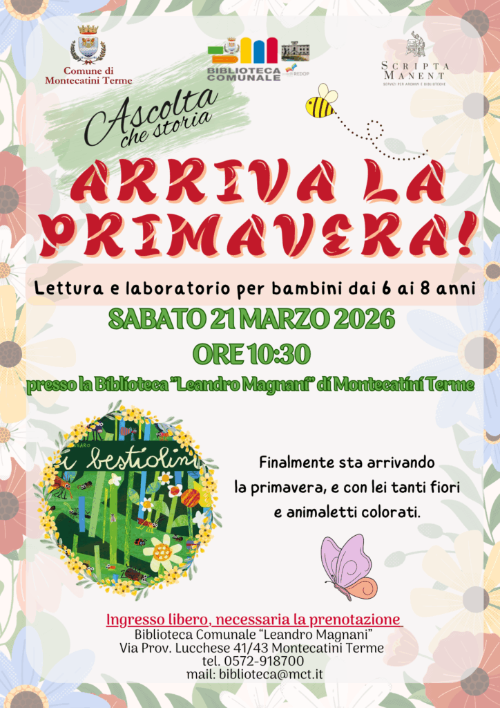 Arriva la primavera Locandina