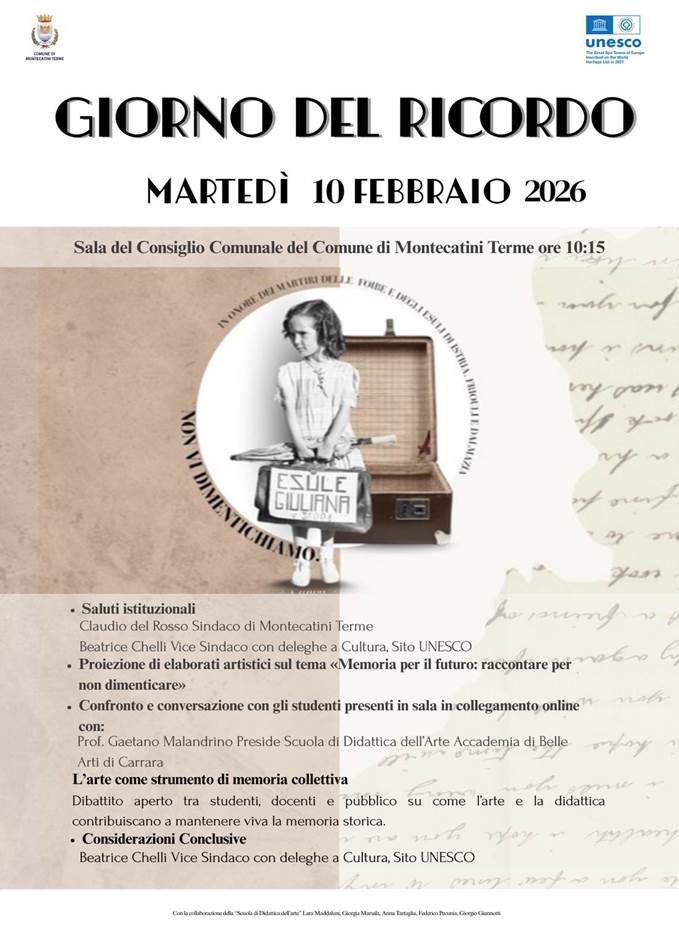 Giorno del Ricordo Locandina