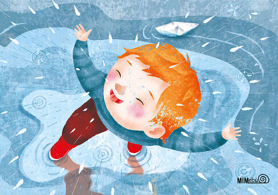 Di che colore è la pioggia?