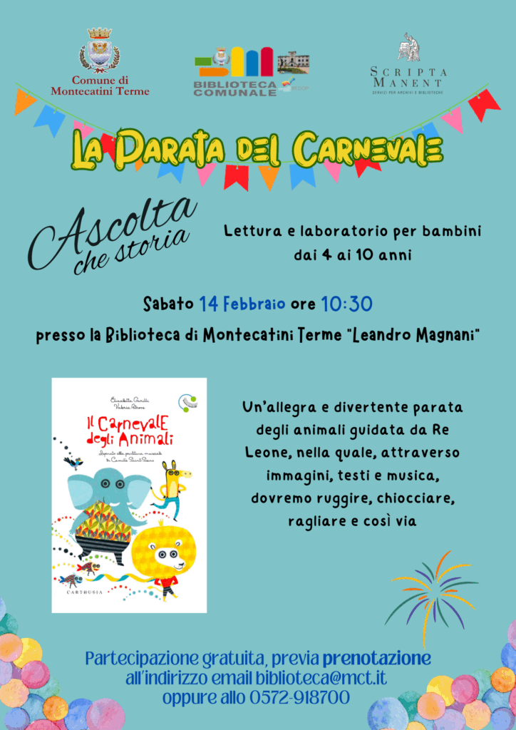 La parata del carnevale Locandina