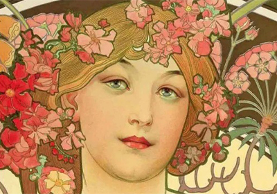 Incanto di primavera - La magia floreale del Liberty
