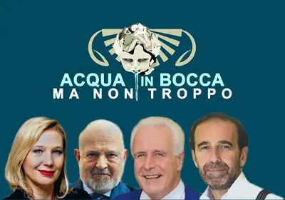 Acqua in bocca ma non troppo - L'avventura dell'umanità, l'età dei cambiamenti radicali con Franco Cardini, Daniela Ferrari, Eugenio Giani e Riccardo Nencini